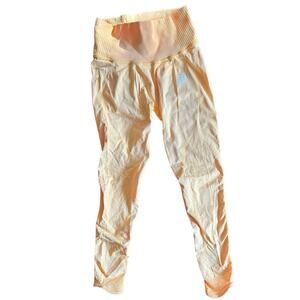 GYMSHARK Leggings Womens Sz Small Orange Butt Scrunch Stretch High Waist Pants